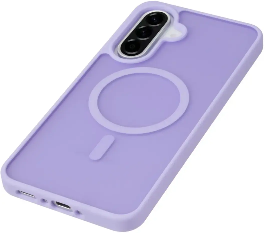 Samsung Galaxy A26 Hoesje met MagSafe Back Cover Matte Paars afbeelding 9