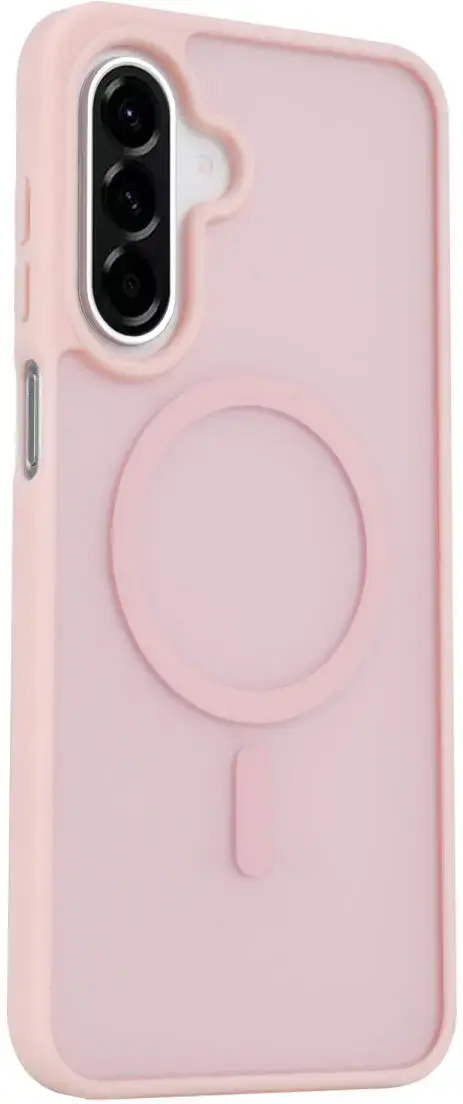 Samsung Galaxy A26 Hoesje met MagSafe Back Cover Matte Roze afbeelding 5
