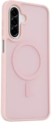 Samsung Galaxy A26 Hoesje met MagSafe Back Cover Matte Roze afbeelding 5