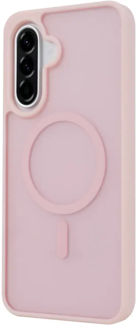 Samsung Galaxy A26 Hoesje met MagSafe Back Cover Matte Roze afbeelding 6
