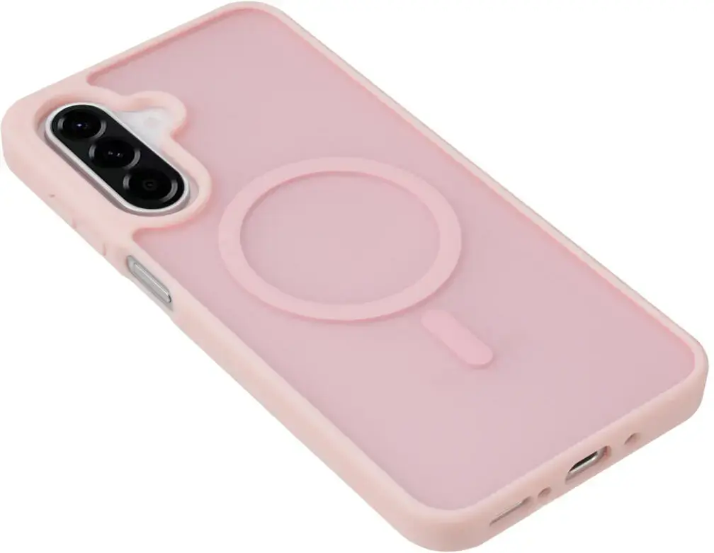Samsung Galaxy A26 Hoesje met MagSafe Back Cover Matte Roze afbeelding 8