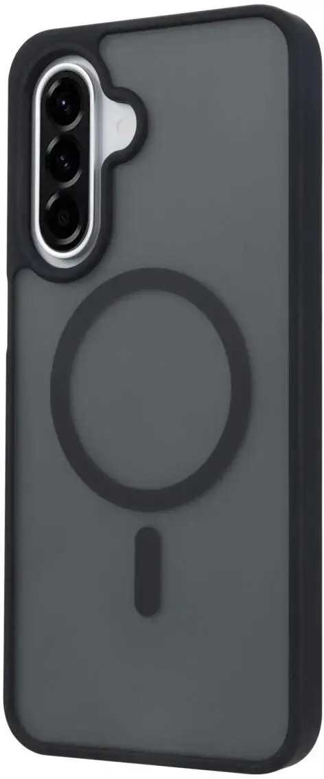 Samsung Galaxy A36 Hoesje met MagSafe Back Cover Matte Zwart afbeelding 5