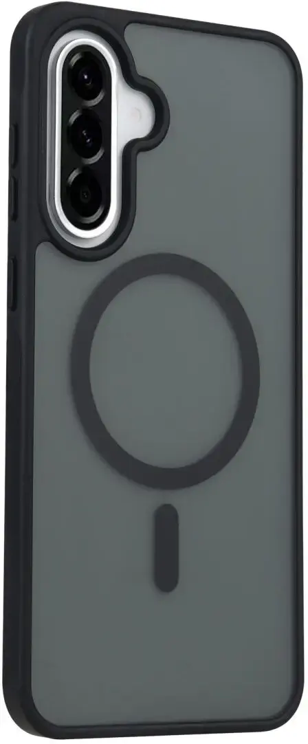 Samsung Galaxy A36 Hoesje met MagSafe Back Cover Matte Zwart afbeelding 9