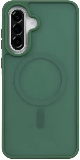 Samsung Galaxy A36 Hoesje met MagSafe Back Cover Matte Groen afbeelding 2