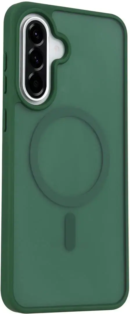 Samsung Galaxy A36 Hoesje met MagSafe Back Cover Matte Groen afbeelding 5