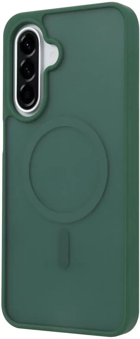 Samsung Galaxy A36 Hoesje met MagSafe Back Cover Matte Groen afbeelding 6