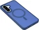 Samsung Galaxy A36 Hoesje met MagSafe Back Cover Matte Blauw afbeelding 9