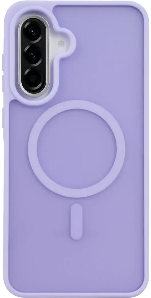Samsung Galaxy A36 Hoesje met MagSafe Back Cover Matte Paars afbeelding 2