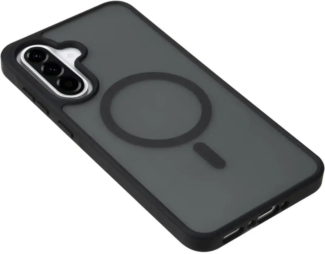 Samsung Galaxy A56 Hoesje met MagSafe Back Cover Matte Zwart afbeelding 13