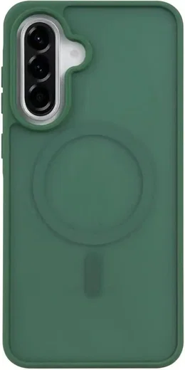 Samsung Galaxy A56 Hybrid Hoesje met MagSafe Back Cover Matte Groen afbeelding 9