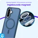 Samsung Galaxy A56 Hoesje met MagSafe Back Cover Matte Blauw afbeelding 4