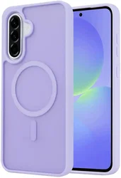 Samsung Galaxy A56 Hoesje met MagSafe Back Cover Matte Paars afbeelding