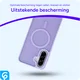 Samsung Galaxy A56 Hoesje met MagSafe Back Cover Matte Paars afbeelding 6