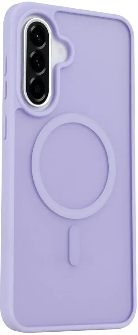 Samsung Galaxy A56 Hoesje met MagSafe Back Cover Matte Paars afbeelding 9