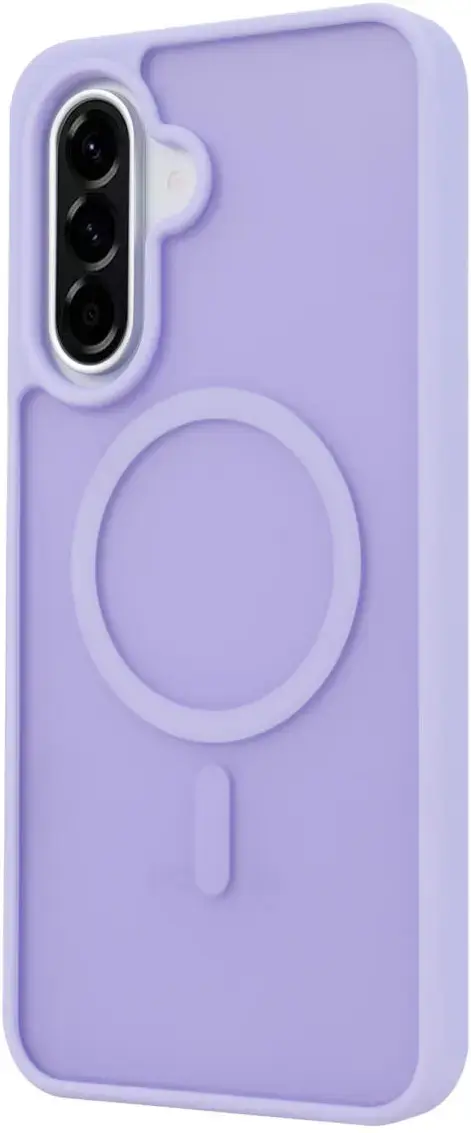 Samsung Galaxy A56 Hoesje met MagSafe Back Cover Matte Paars afbeelding 10