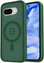 Google Pixel 9a Hoesje met MagSafe Back Cover Matte Groen