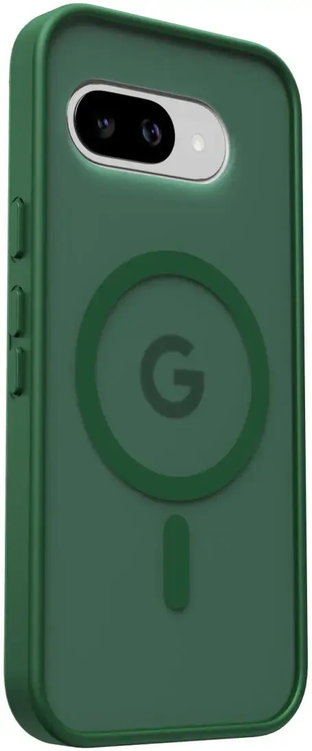 Google Pixel 9a Hoesje met MagSafe Back Cover Matte Groen afbeelding 7
