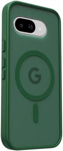Google Pixel 9a Hoesje met MagSafe Back Cover Matte Groen afbeelding 7