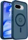 Google Pixel 9a Hoesje met MagSafe Back Cover Matte Blauw afbeelding 10