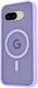 Google Pixel 9a Hoesje met MagSafe Back Cover Matte Paars afbeelding 4