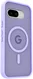 Google Pixel 9a Hoesje met MagSafe Back Cover Matte Paars afbeelding 7
