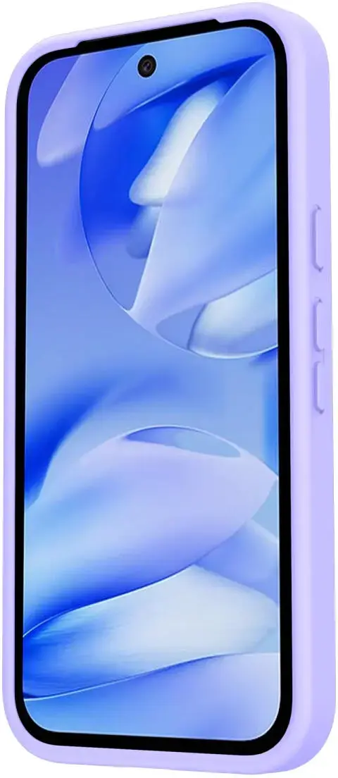 Google Pixel 9a Hoesje met MagSafe Back Cover Matte Paars afbeelding 10
