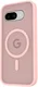 Google Pixel 9a Hoesje met MagSafe Back Cover Matte Roze afbeelding 4