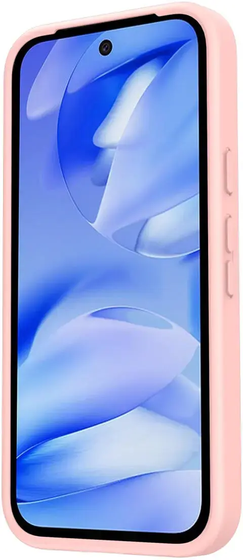 Google Pixel 9a Hoesje met MagSafe Back Cover Matte Roze afbeelding 10
