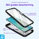 Samsung Galaxy A26 Hoesje Full Protect 360° Cover met MagSafe Zwart afbeelding 2