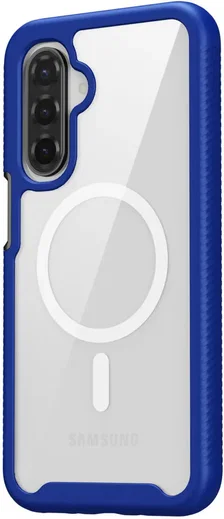 Samsung Galaxy A26 Hoesje Full Protect 360° Cover met MagSafe Blauw afbeelding 10