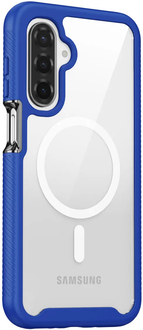 Samsung Galaxy A26 Hoesje Full Protect 360° Cover met MagSafe Blauw afbeelding 11