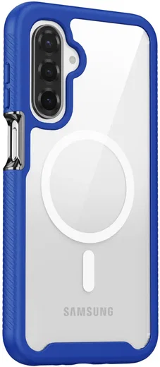 Samsung Galaxy A26 Hoesje Full Protect 360° Cover met MagSafe Blauw afbeelding 11