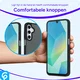 Samsung Galaxy A16 Hoesje Back Cover Matte Zwart afbeelding 2