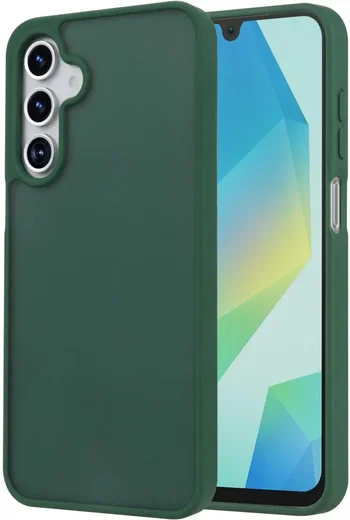 Samsung Galaxy A16 Hoesje Back Cover Matte Groen afbeelding 1