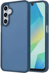 Samsung Galaxy A16 Hoesje Back Cover Matte Blauw afbeelding