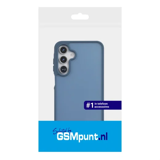 Samsung Galaxy A16 Hoesje Back Cover Matte Blauw afbeelding 9