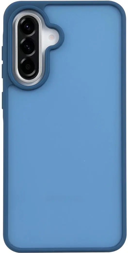 Samsung Galaxy A36 Hoesje Back Cover Matte Blauw afbeelding 2