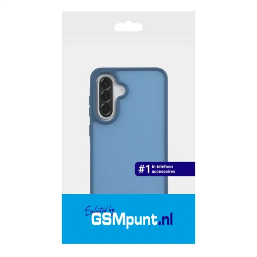 Samsung Galaxy A36 Hoesje Back Cover Matte Blauw afbeelding 8