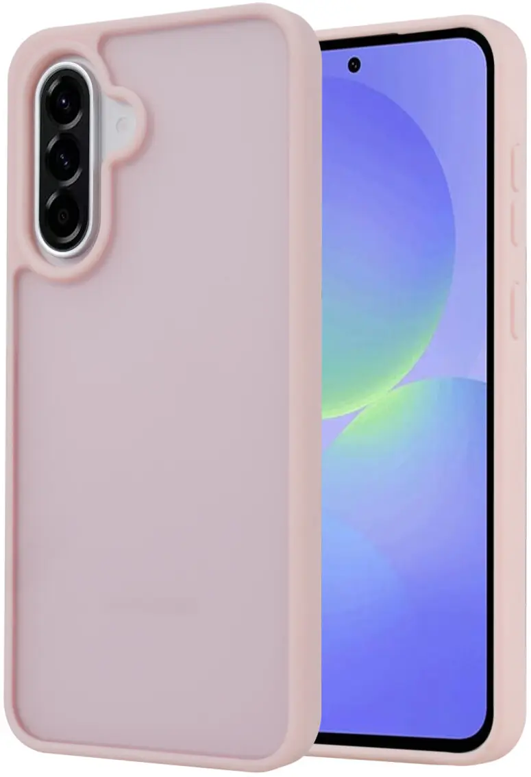 Samsung Galaxy A36 Hoesje Back Cover Matte Roze afbeelding 1