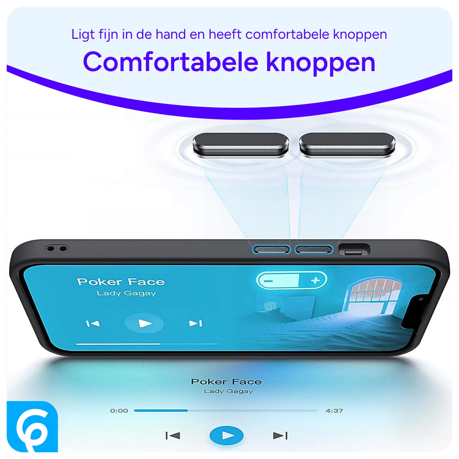 Samsung Galaxy A56 Hoesje Back Cover Matte Zwart afbeelding 5