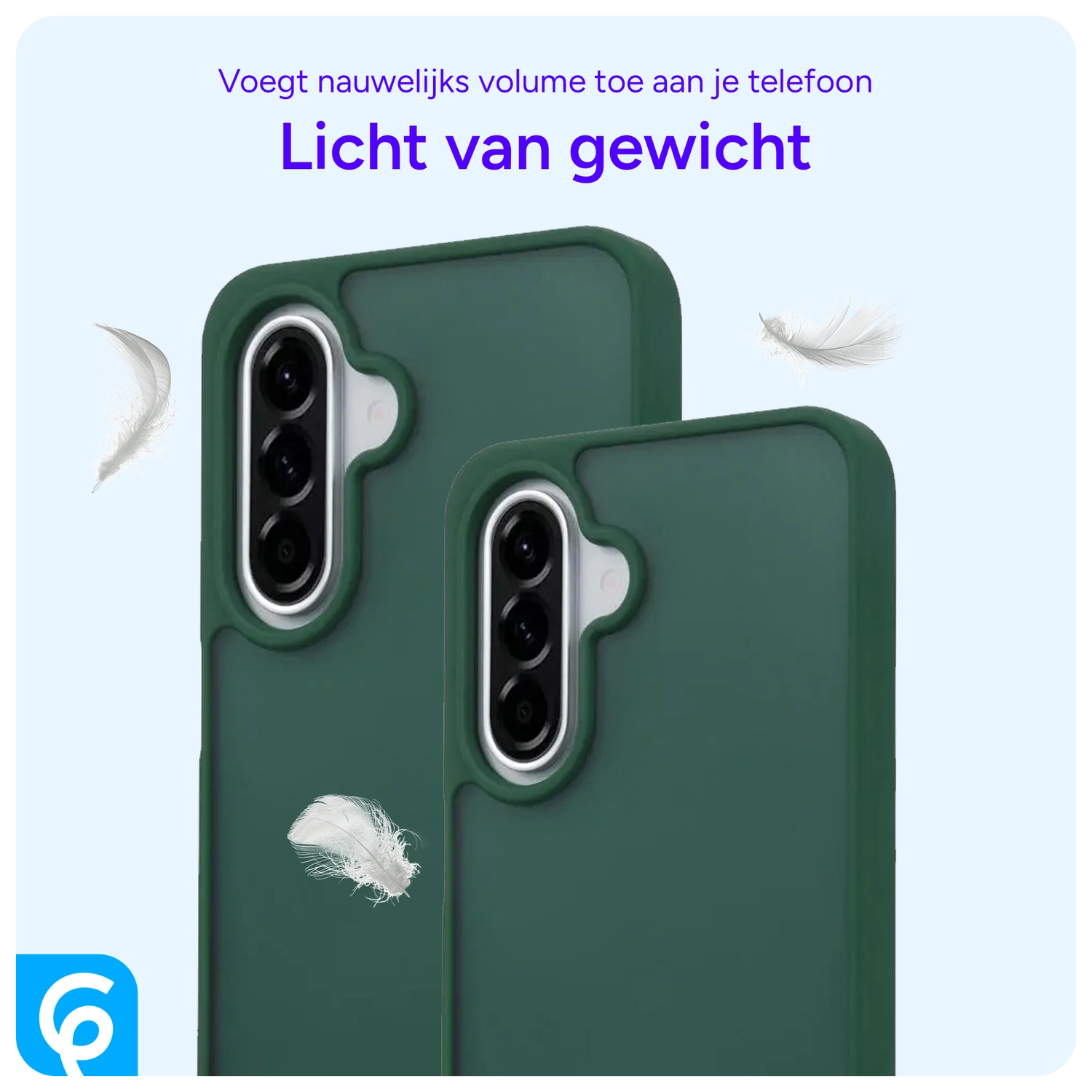 Samsung Galaxy A56 Hoesje Back Cover Matte Groen afbeelding 4