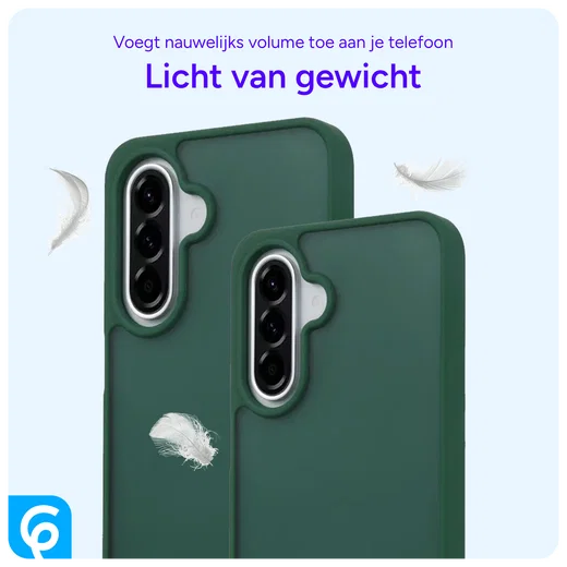 Samsung Galaxy A56 Hoesje Back Cover Matte Groen afbeelding 4