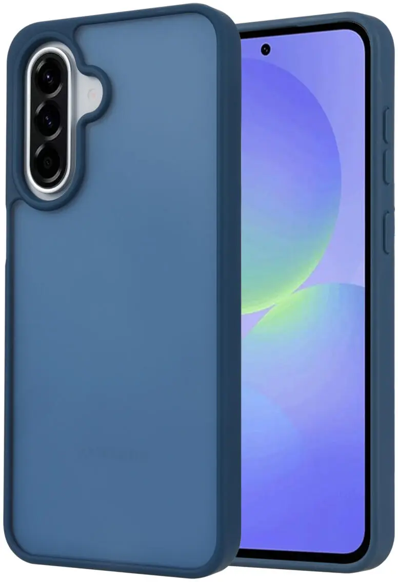 Samsung Galaxy A56 Hoesje Back Cover Matte Blauw afbeelding 1