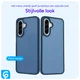 Samsung Galaxy A56 Hoesje Back Cover Matte Blauw afbeelding 3