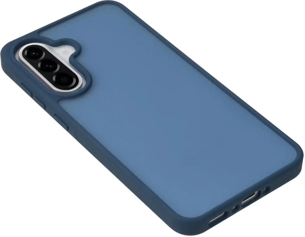 Samsung Galaxy A56 Hoesje Back Cover Matte Blauw afbeelding 7