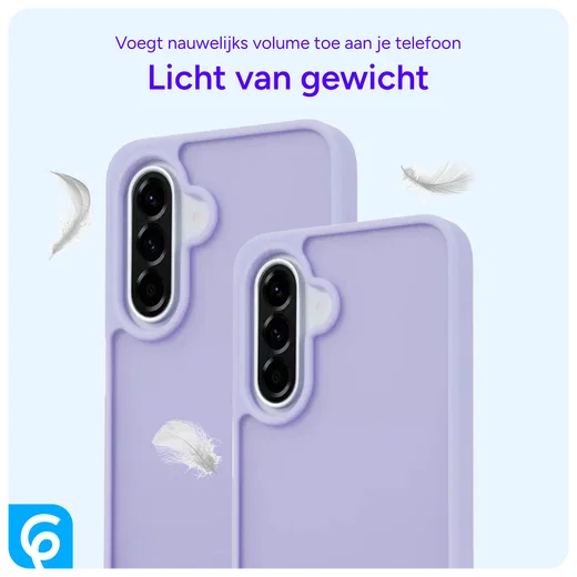 Samsung Galaxy A56 Hoesje Back Cover Matte Paars afbeelding 3