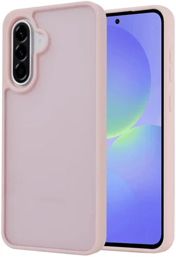 Samsung Galaxy A56 Hoesje Back Cover Matte Roze afbeelding 1