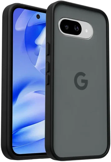 Google Pixel 9a Hoesje Back Cover Matte Zwart afbeelding 9