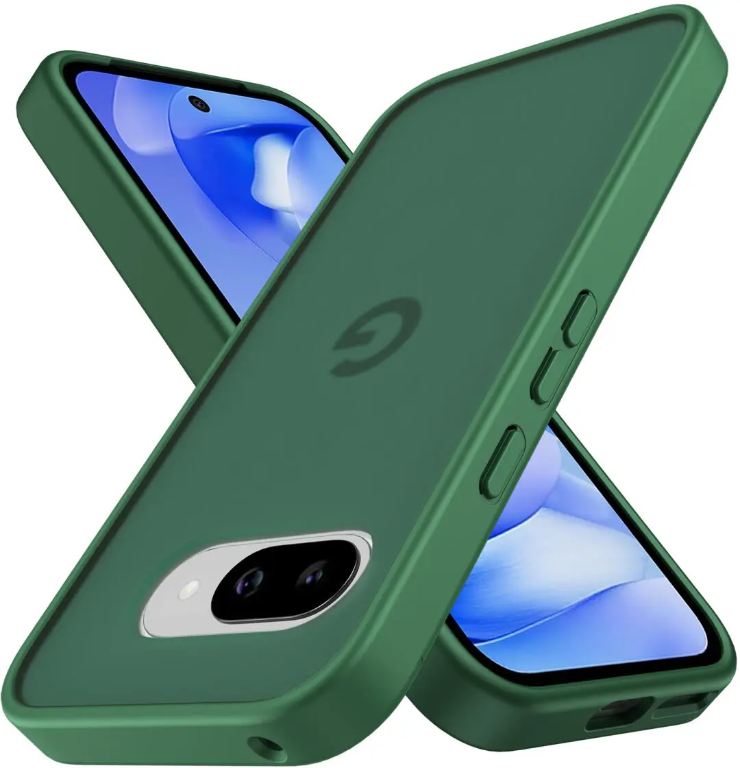 Google Pixel 9a Hoesje Back Cover Matte Groen afbeelding 2