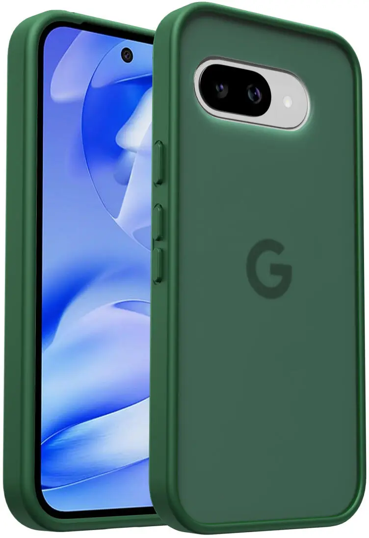 Google Pixel 9a Hoesje Back Cover Matte Groen afbeelding 9
